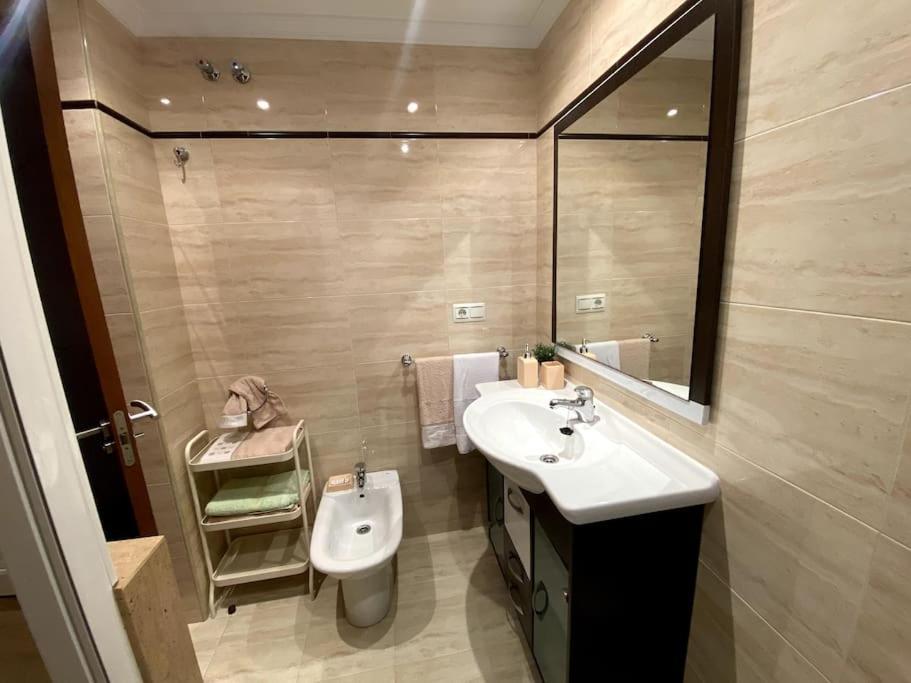 Piso Corazon De Las Rias Baixas Apartment Poio Ngoại thất bức ảnh